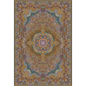 Kourosh’s Eternal Crown Persian Silk Rug 6’10” x 10’2”